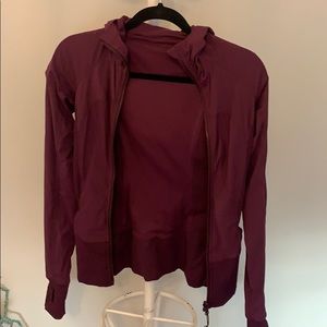 purple lulu lemon jacket